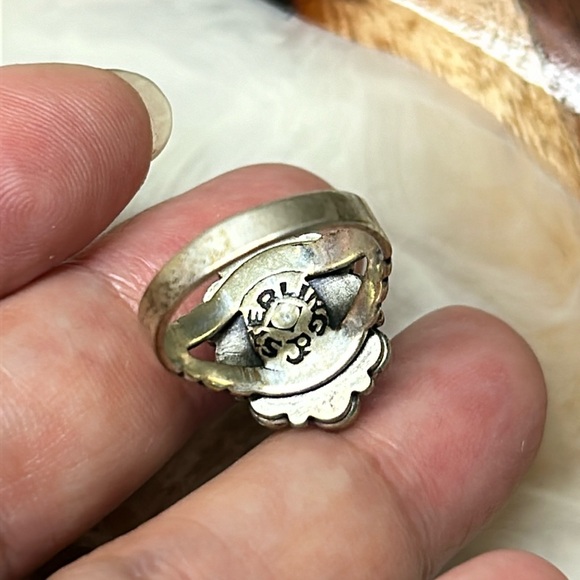 🖤Navajo Sterling silver turquoise ring - Picture 9 of 11